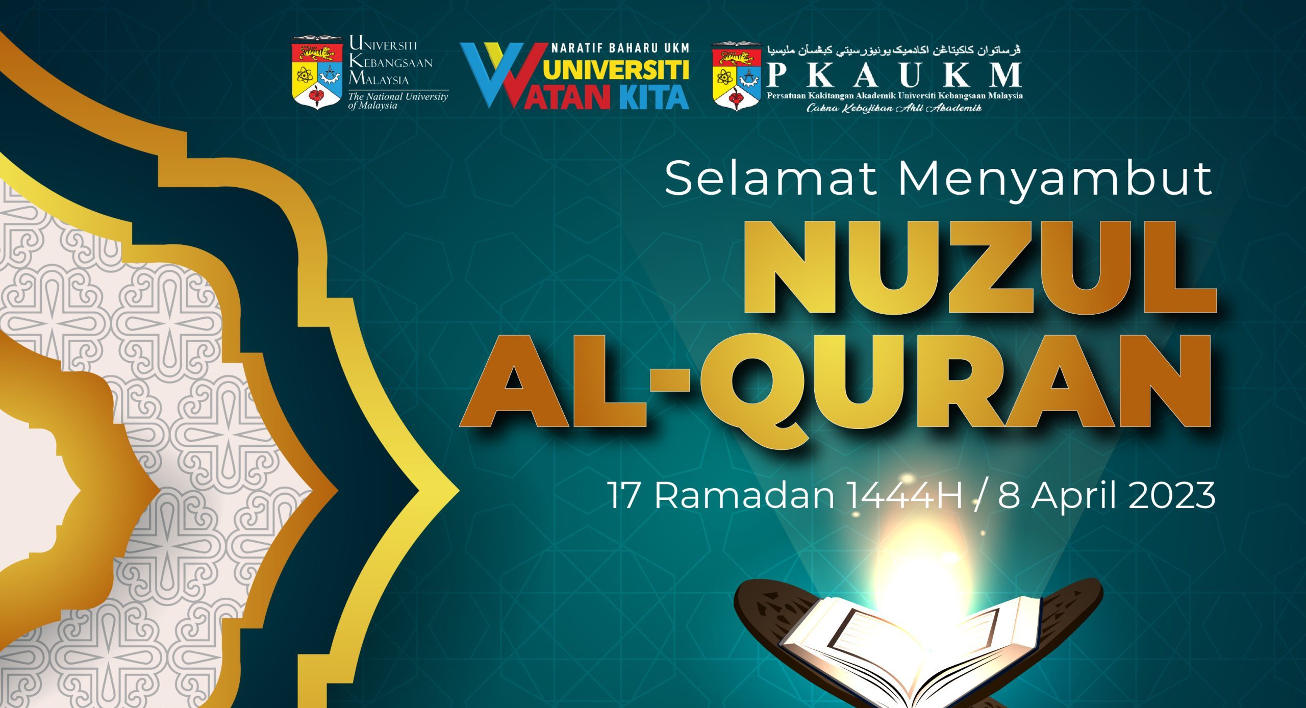 Salam Nuzul Al Quran Persatuan Kakitangan Akademik Ukm