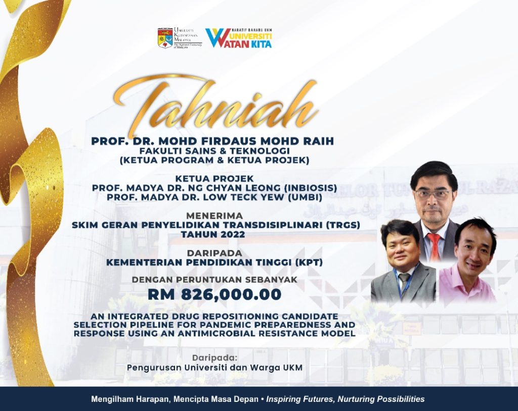 Ucapan Tahniah Prof Dr Mohd Firdaus Mohd Raih Prof Madya Dr Ng