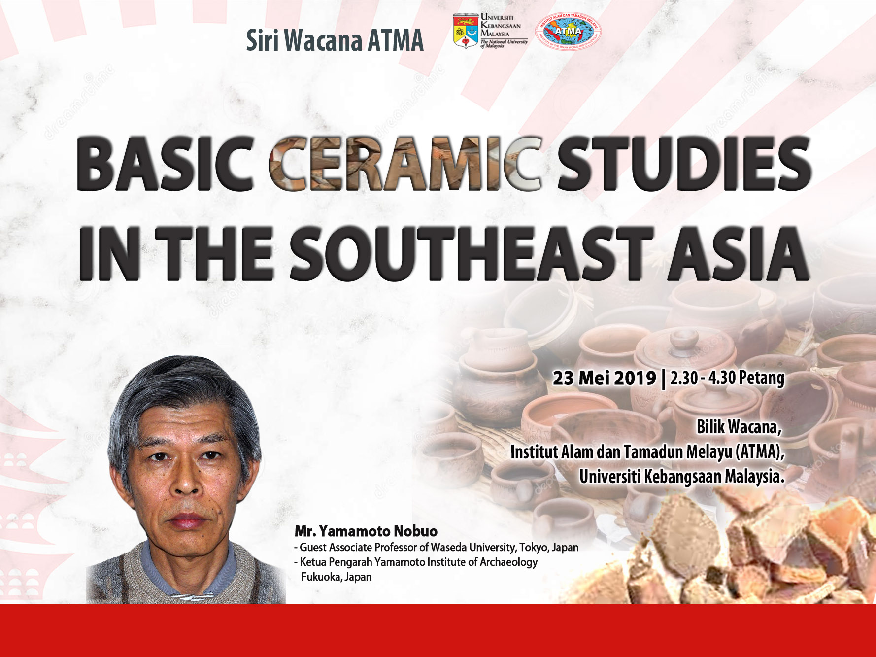 Siri Wacana ATMA: Basic Ceramic Studies in the Southeast Asia 