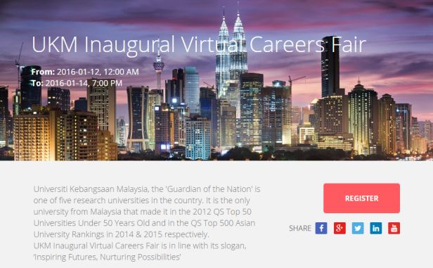 UKM Inaugral Virtual Careers Fair
