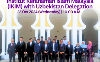 An Official visit to Institut Kefahaman Islam Malaysia (IKIM) with Uzbekistan Delegation