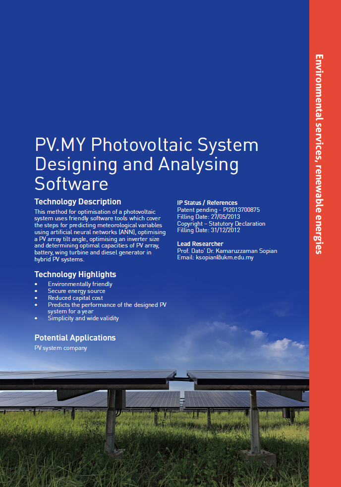 3_038_PV.MY Photovoltaic System Designing and Analysing Software