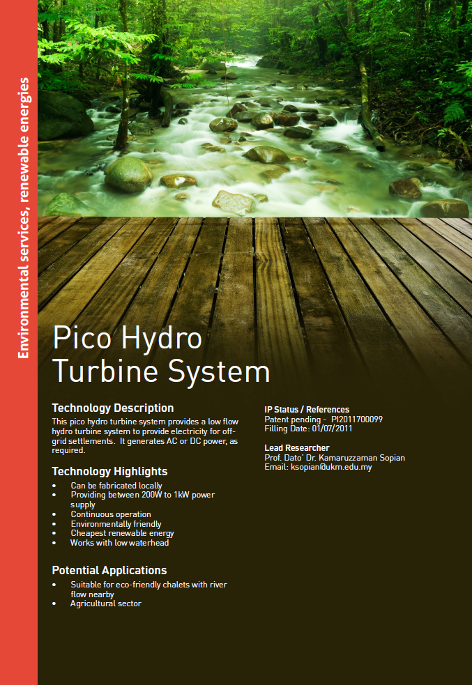 3_041_Pico Hydro Turbine System