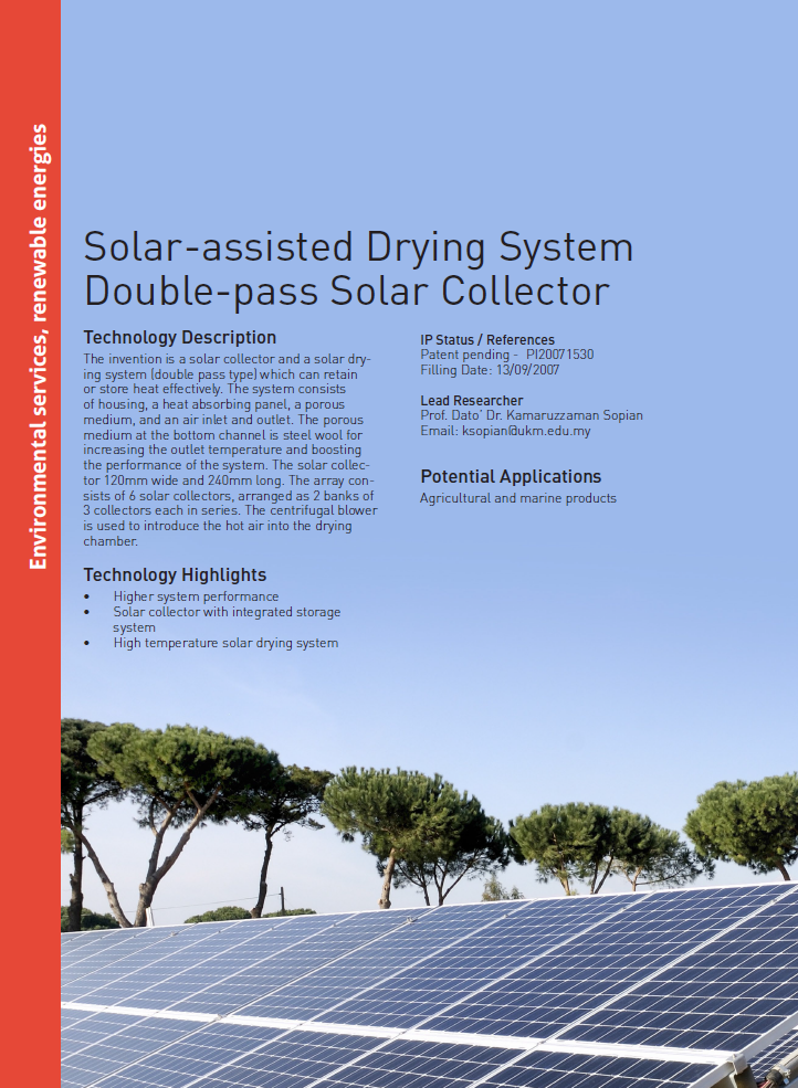 3_043_Solar-Assisted Drying System Double-Pass Solar Collector