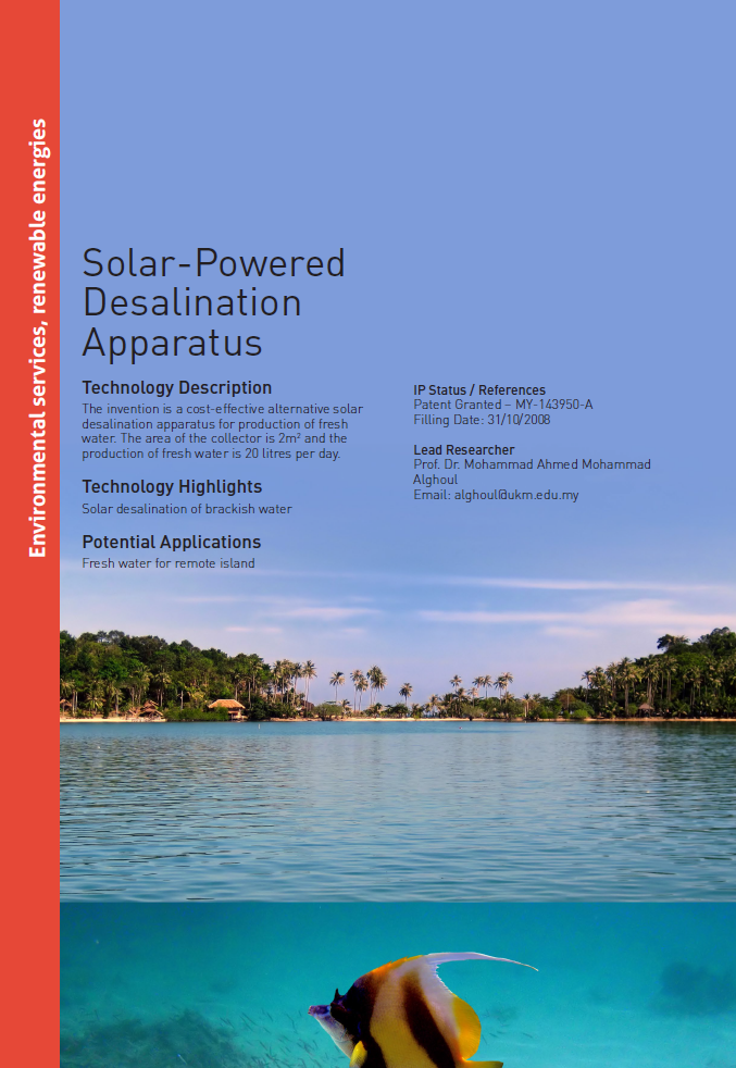 3_047_Solar-Powered Desalination Apparatus