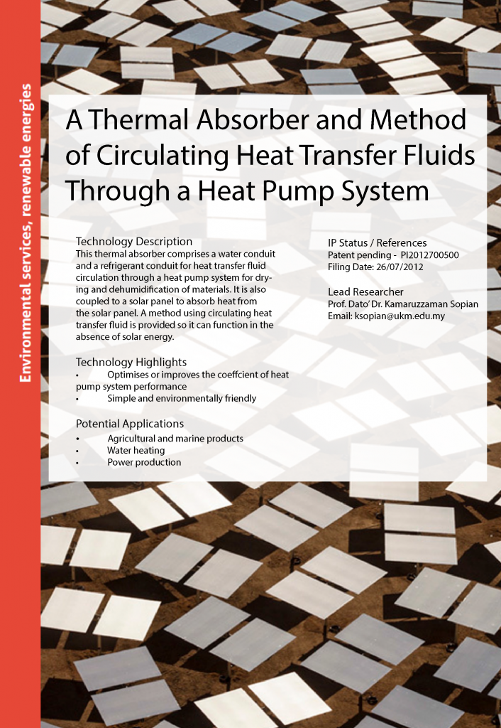 3_062_A Thermal Absorber and Method of Circulating Heat Transfer Fluids Through a Heat Pump System