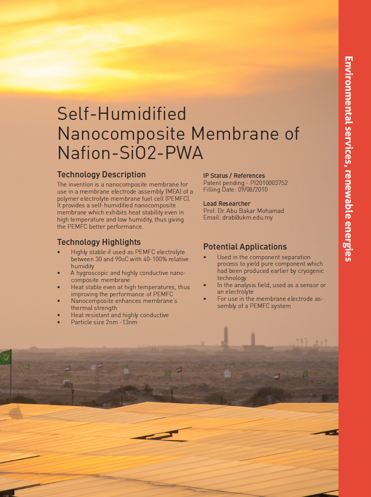 3_072_Self-Humidified Nanocomposite Membrane of Nafion-Si02-PWA