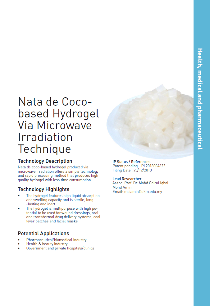 11_153_Nata de Coco-based Hydrogel Via Microwave Irradiation Technique