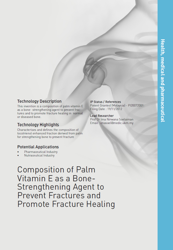 11_155_Composition of PalmVitamin E as a Bone-Strengthening Agent to Prevent Fractures and Promote Fracture Healing