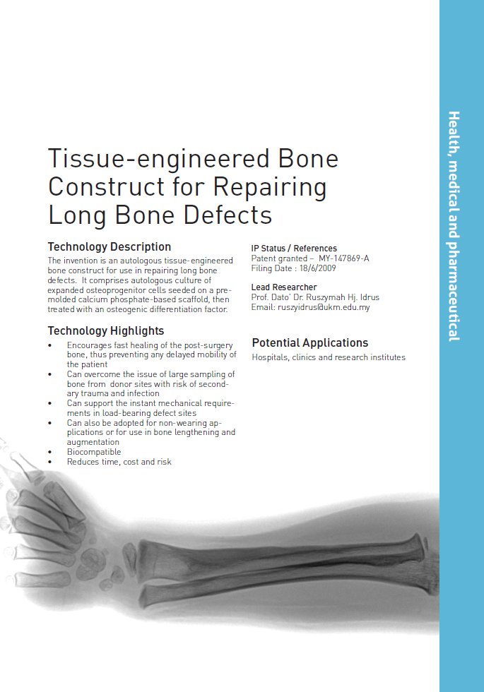 11_169_Tissue-engineered Bone Construct for Repairing Long Bone Defects