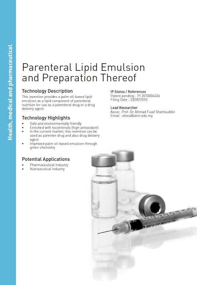 11_176_Parenteral Lipid Emulsion and Preparation Thereof