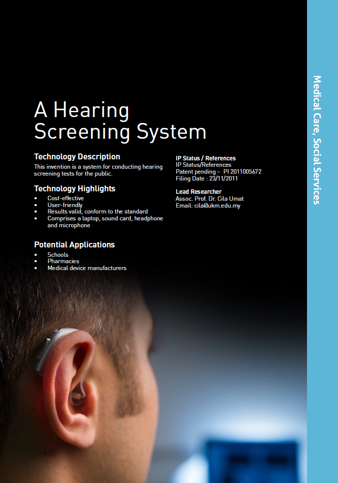 11_191_A Hearing Screening System