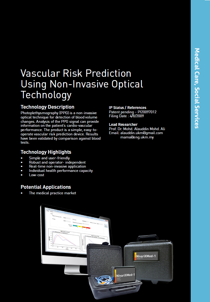 11_197_Vascular Risk Prediction Using Non-Invasive Optical Technology