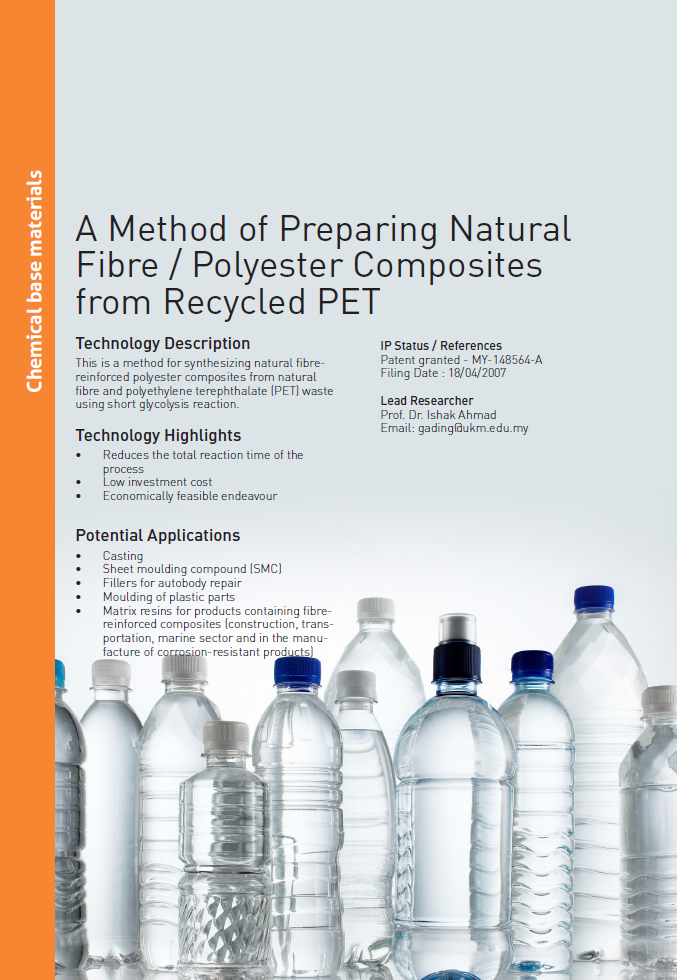 2_030_A Method of Preparing Natural Fibre / Polyester Composites from Recycle PET