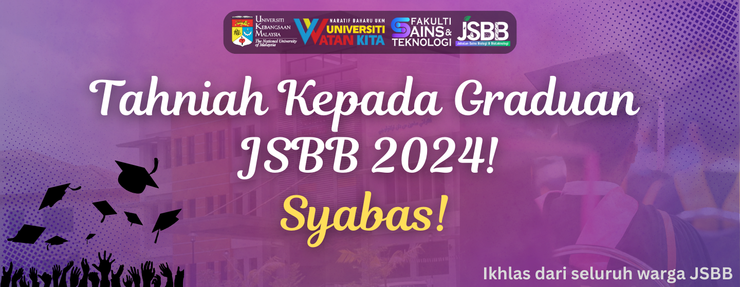 Tahniah Graduan JSBB 2024!