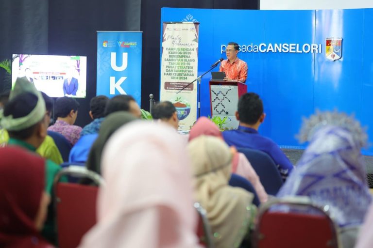 UKM 2030 Low Carbon Campus Launch Ceremony In conjunction with the Strategy Center Anniversary Celebration and UKM Sustainability Day 2024
