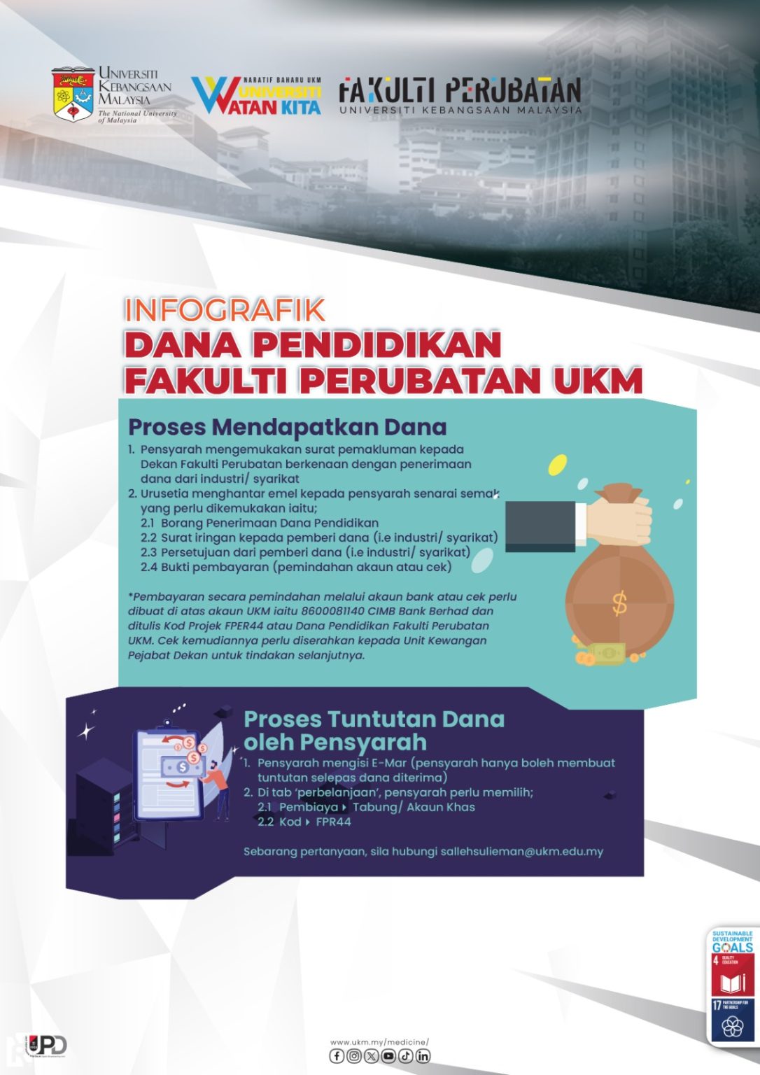 Dana Pendidikan Fakulti Perubatan - INDUSTRY COMMUNITY & PARTNERSHIPS ...