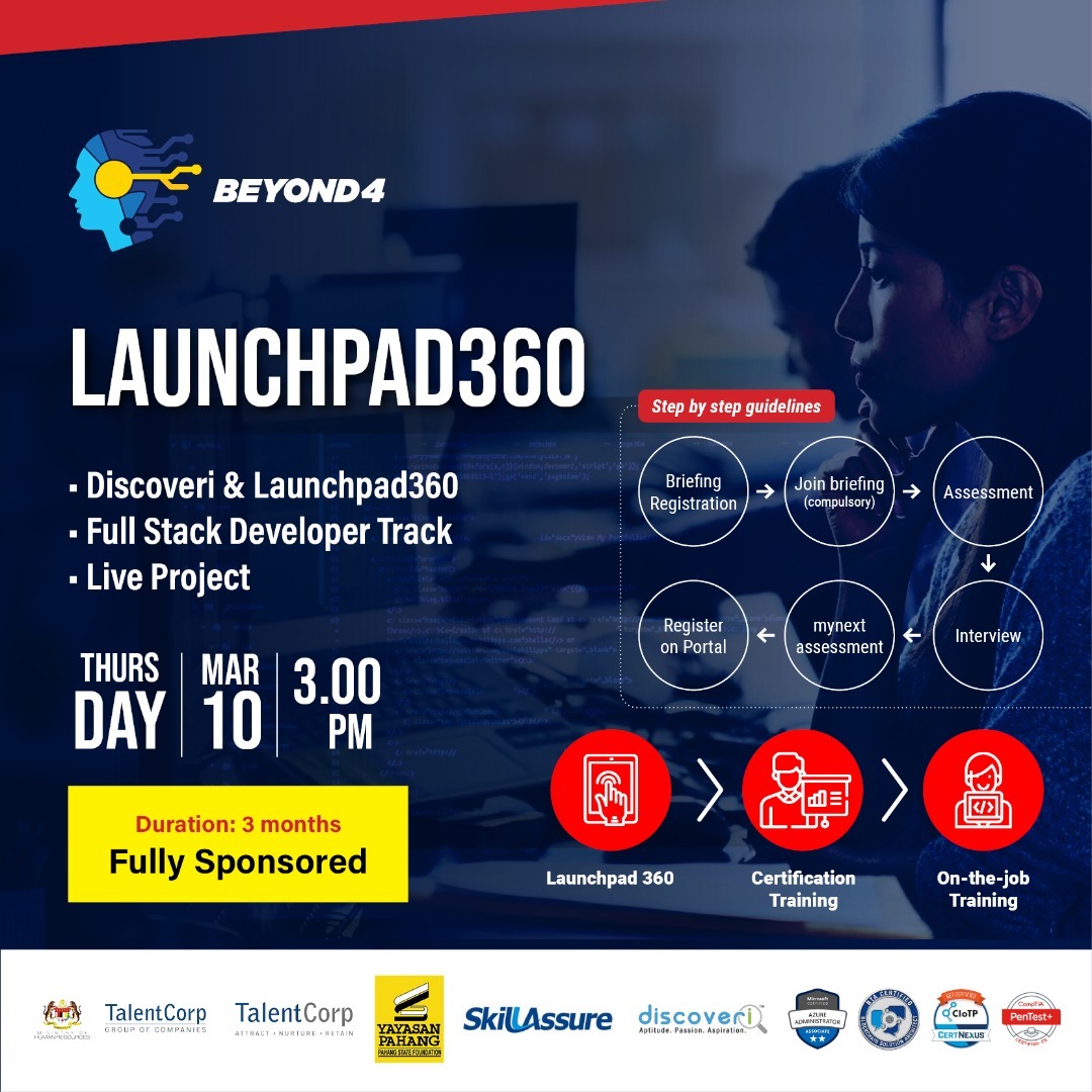 beyond4-launchpad360-fully-funded-program-pusat-pembangunan-karier