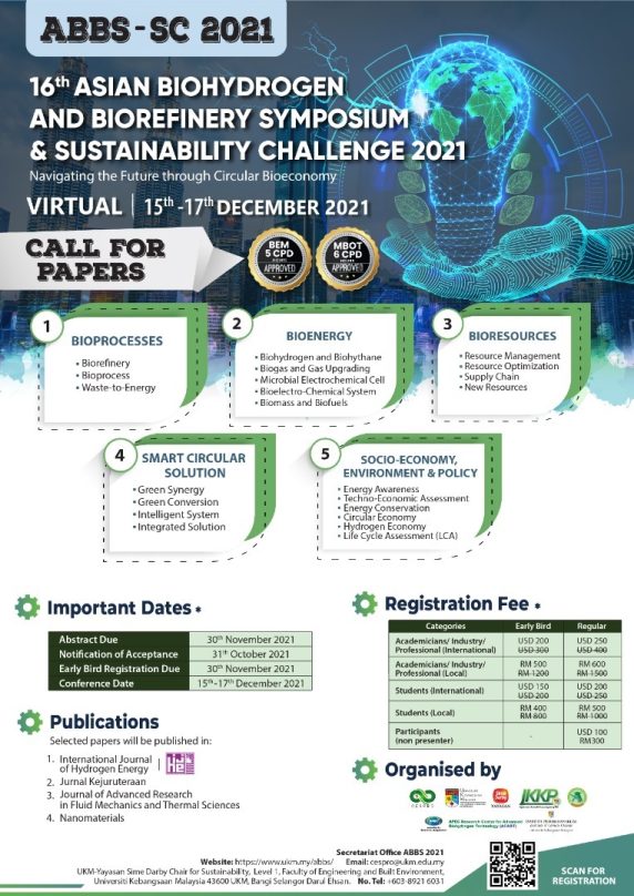 Event Archived 2021 - UKM-YSD Chair for Sustainability